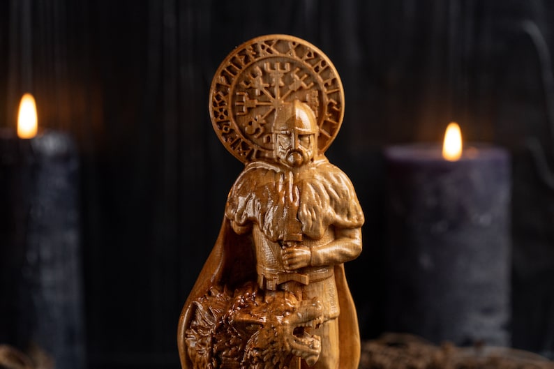 Tyr norse figurine