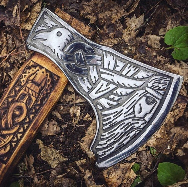 Viking axe odin