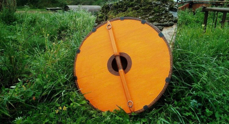 Battle shield handle