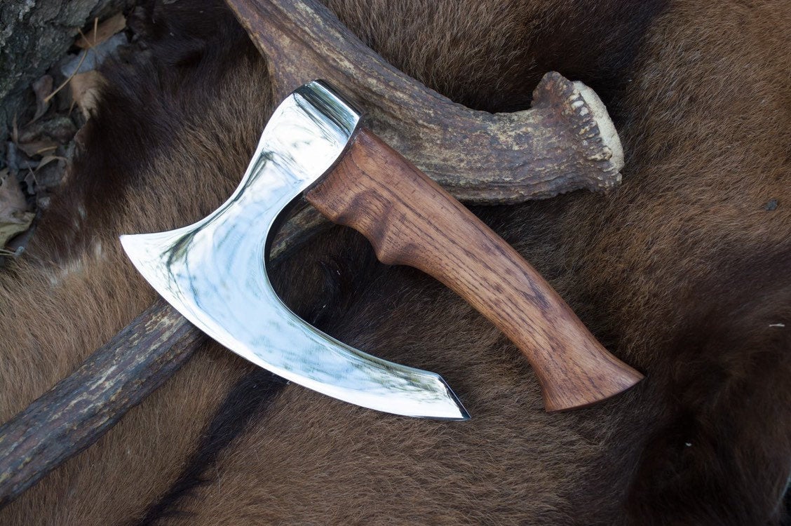 Barbeque fist axe, handmade axe