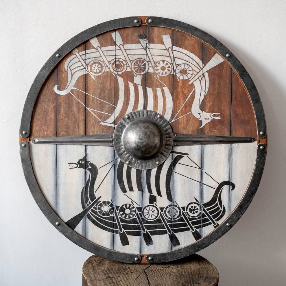 Drakkar viking shield