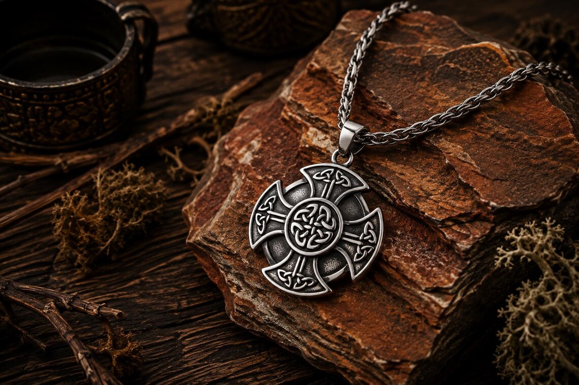 Celtic knot pendant