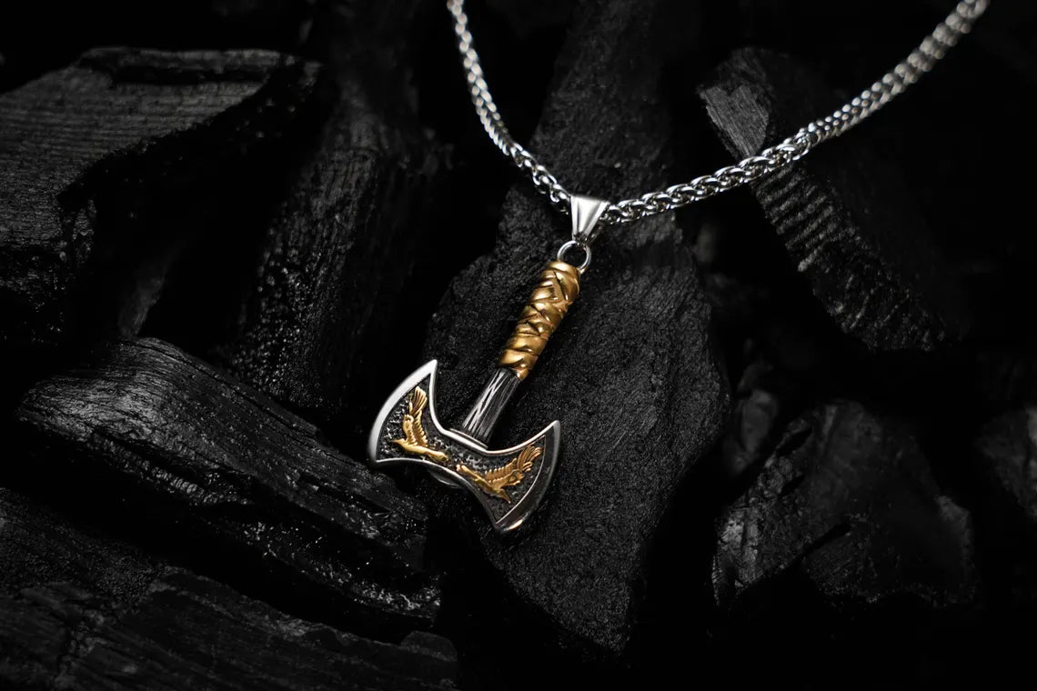 Berserker axe pendant