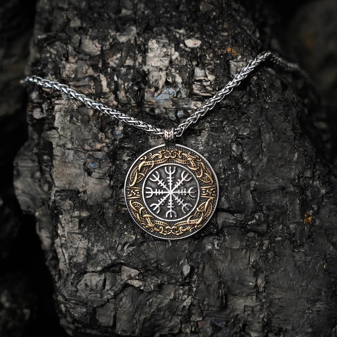 Vegvisir necklace