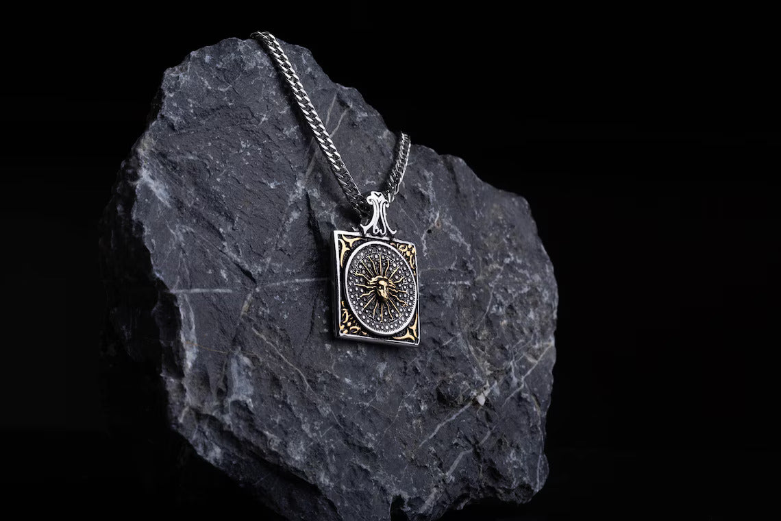 Sun god pendant