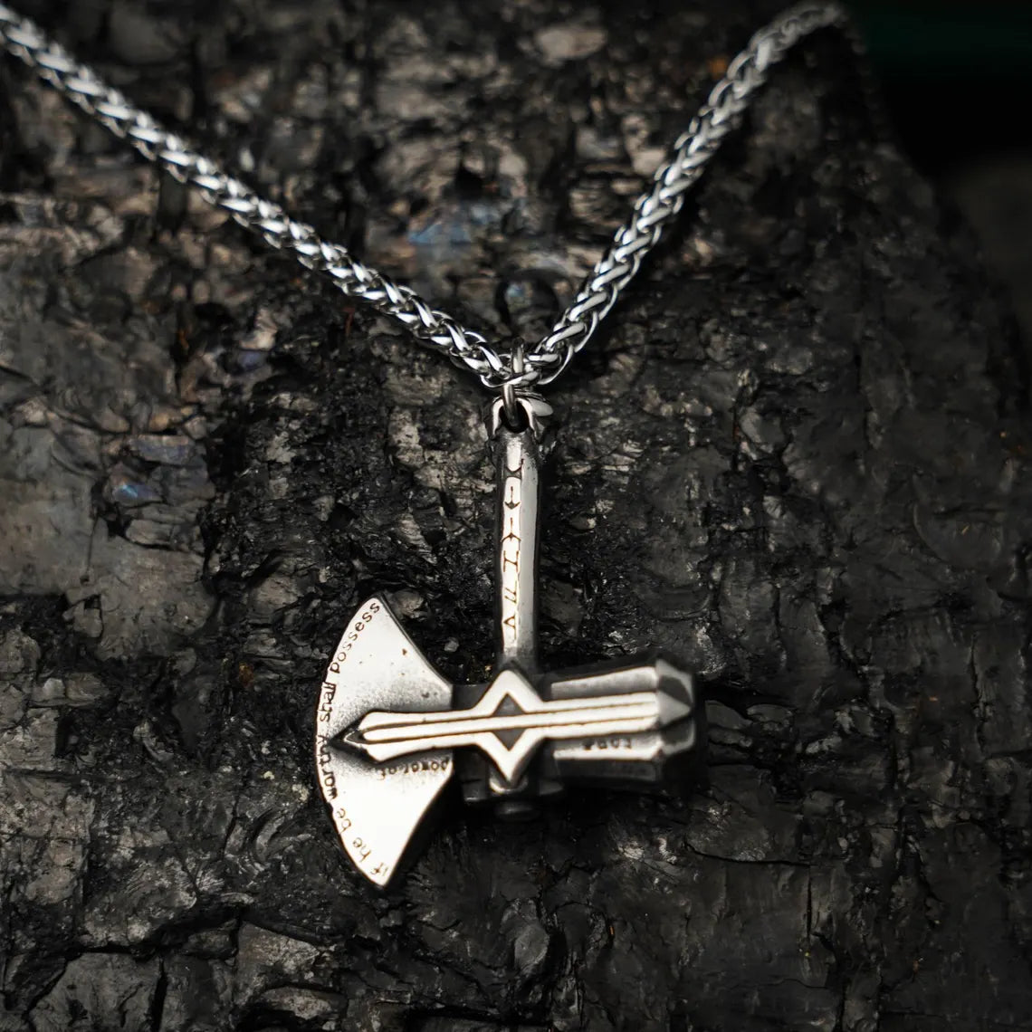 Kratos Axe Necklace