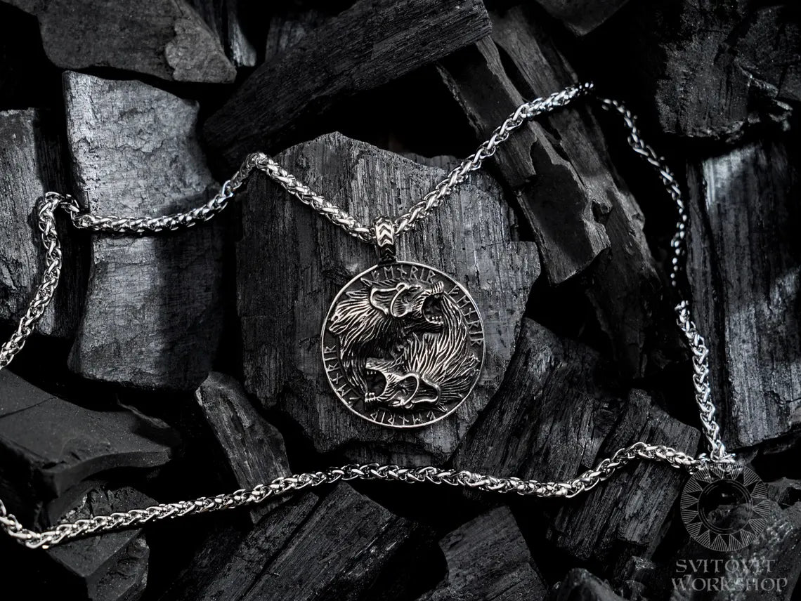 Viking Fenrir necklace