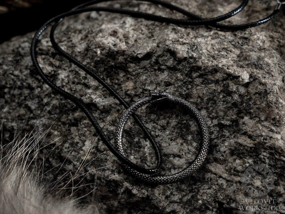 Viking Jormungand necklace