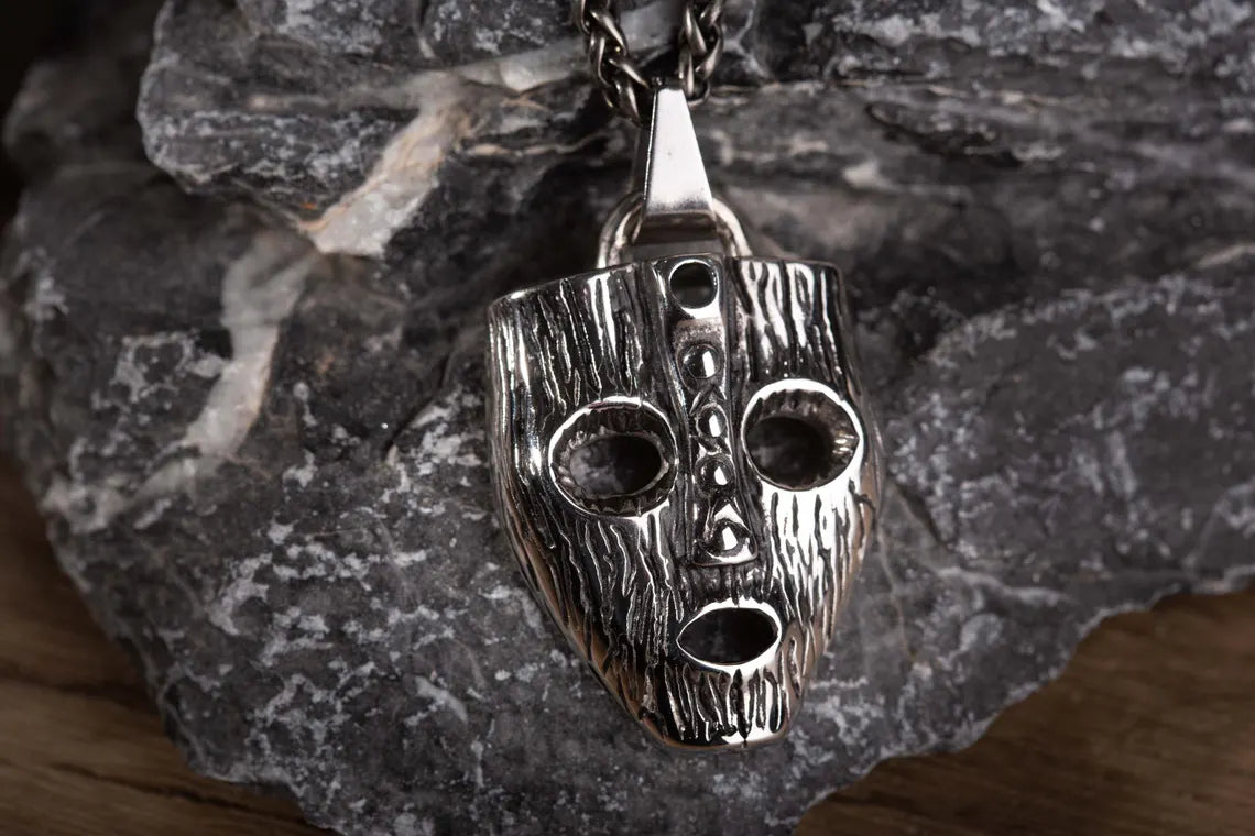 Tribal Mask Necklace