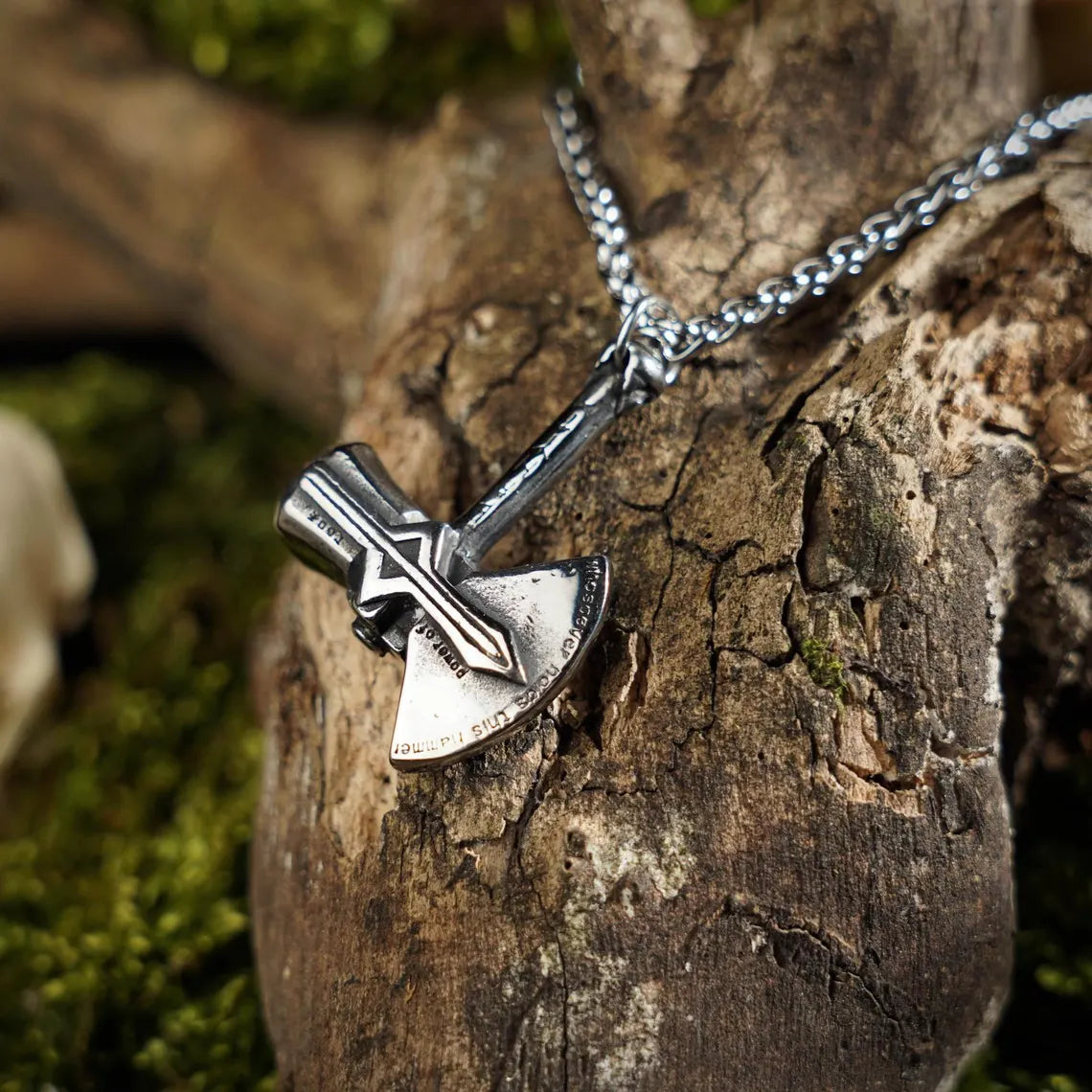 Kratos Axe Necklace