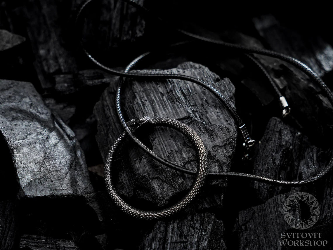 Viking Jormungand necklace