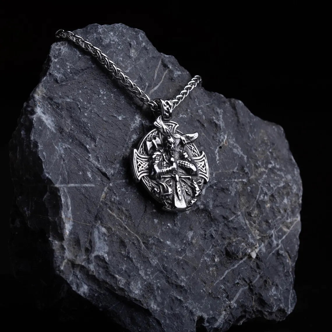 Odin Raven Pendant