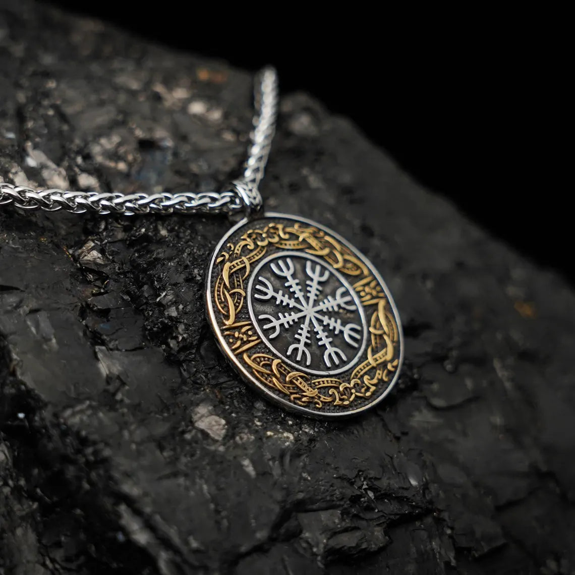 Vegvisir necklace