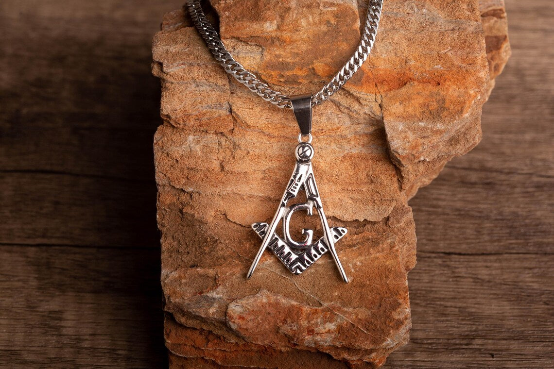 Masonic Letter G Necklace