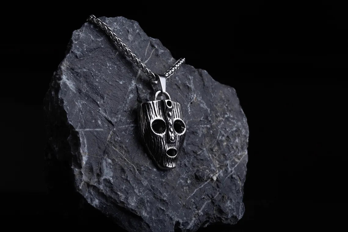 Tribal Mask Necklace