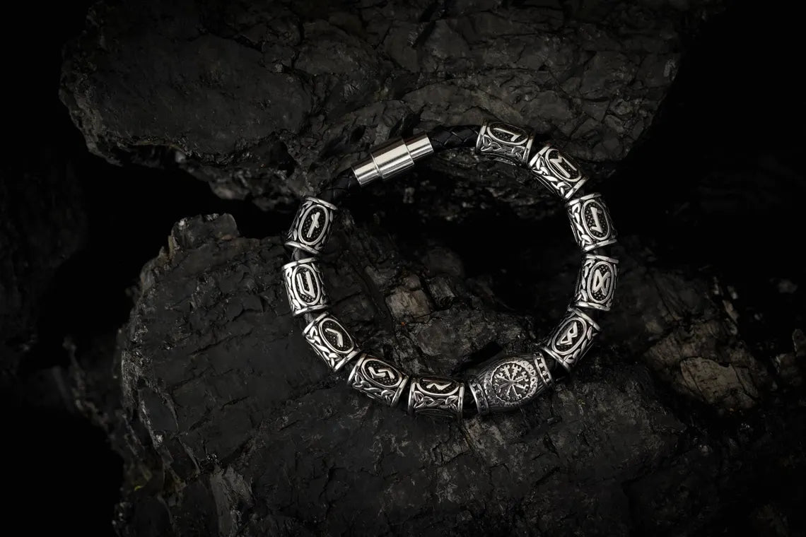 Scandinavian rune bracelet