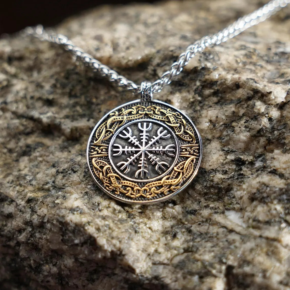 Vegvisir necklace
