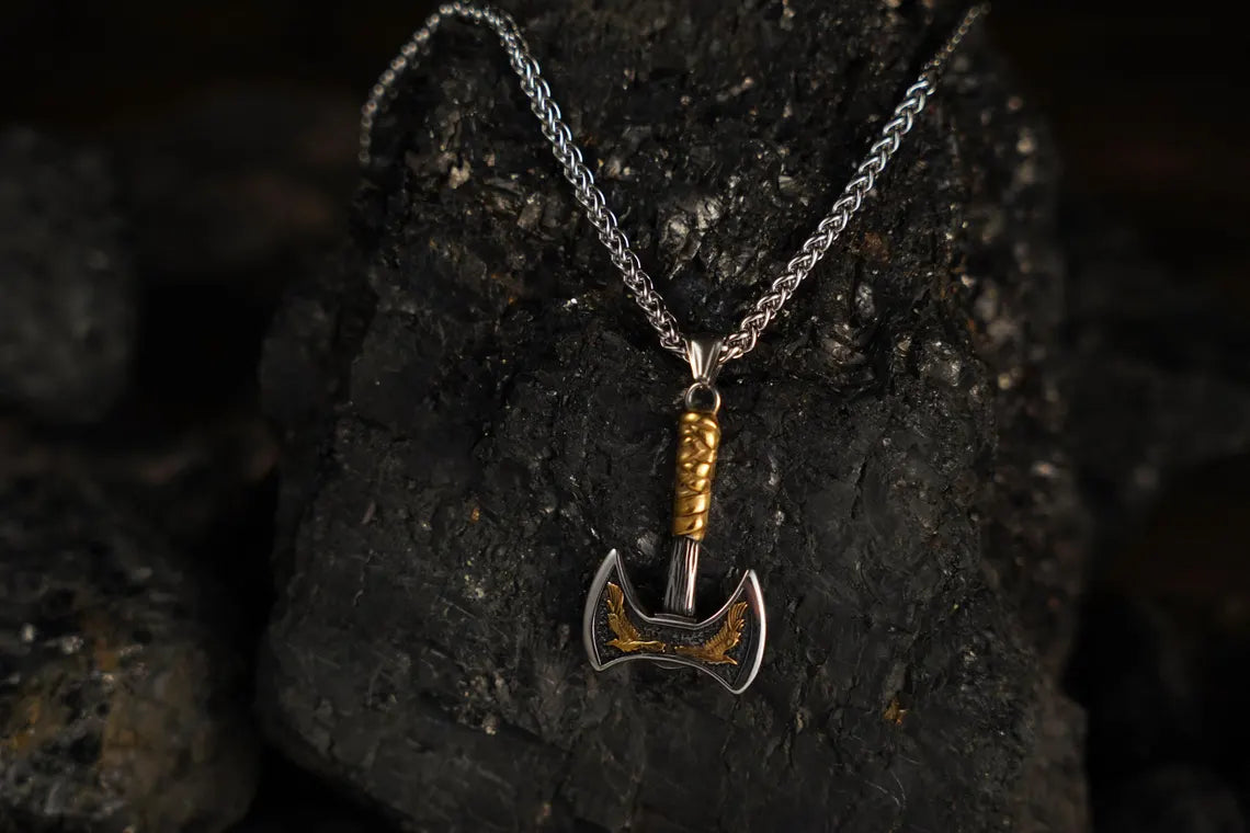 Berserker axe pendant