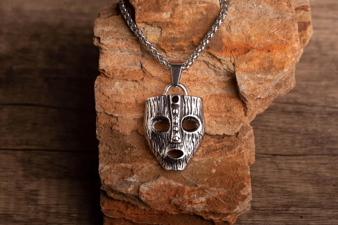 Tribal Mask Necklace