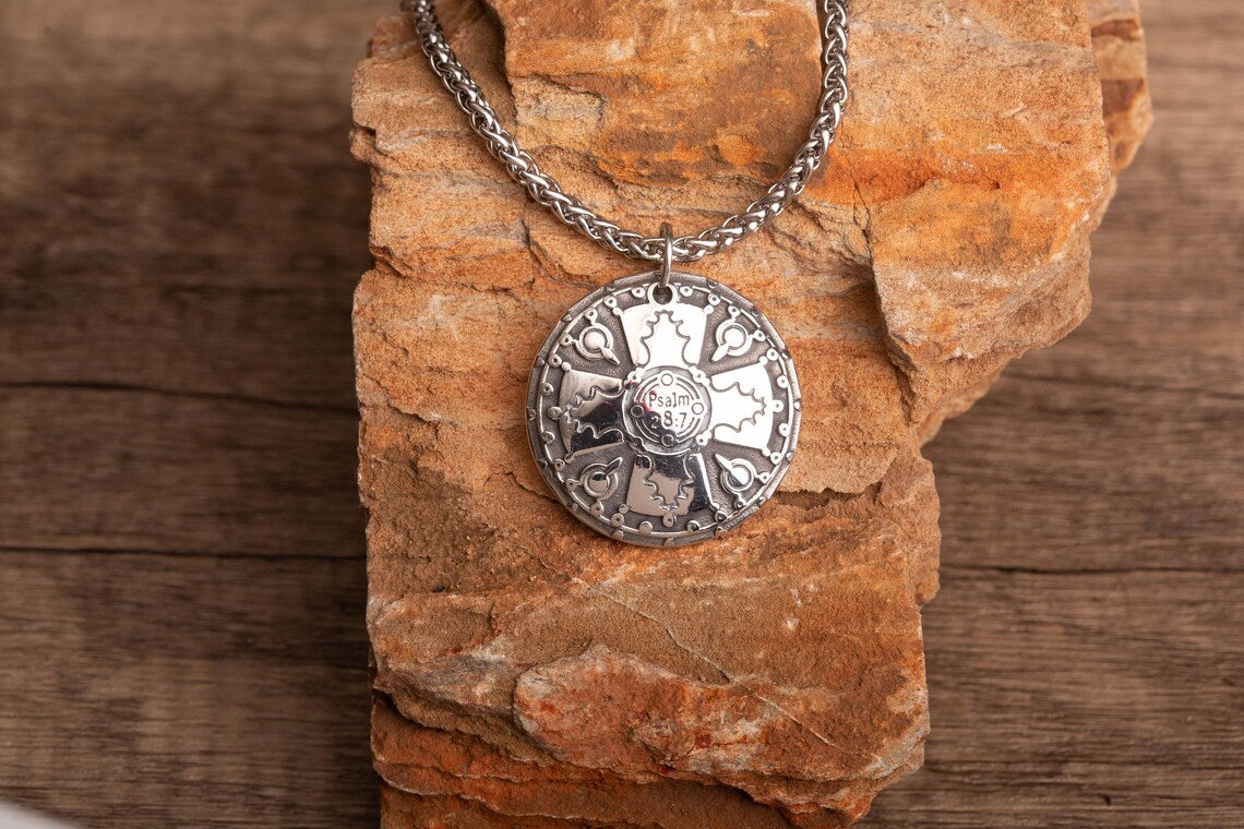 Psalm 27:7 Necklace