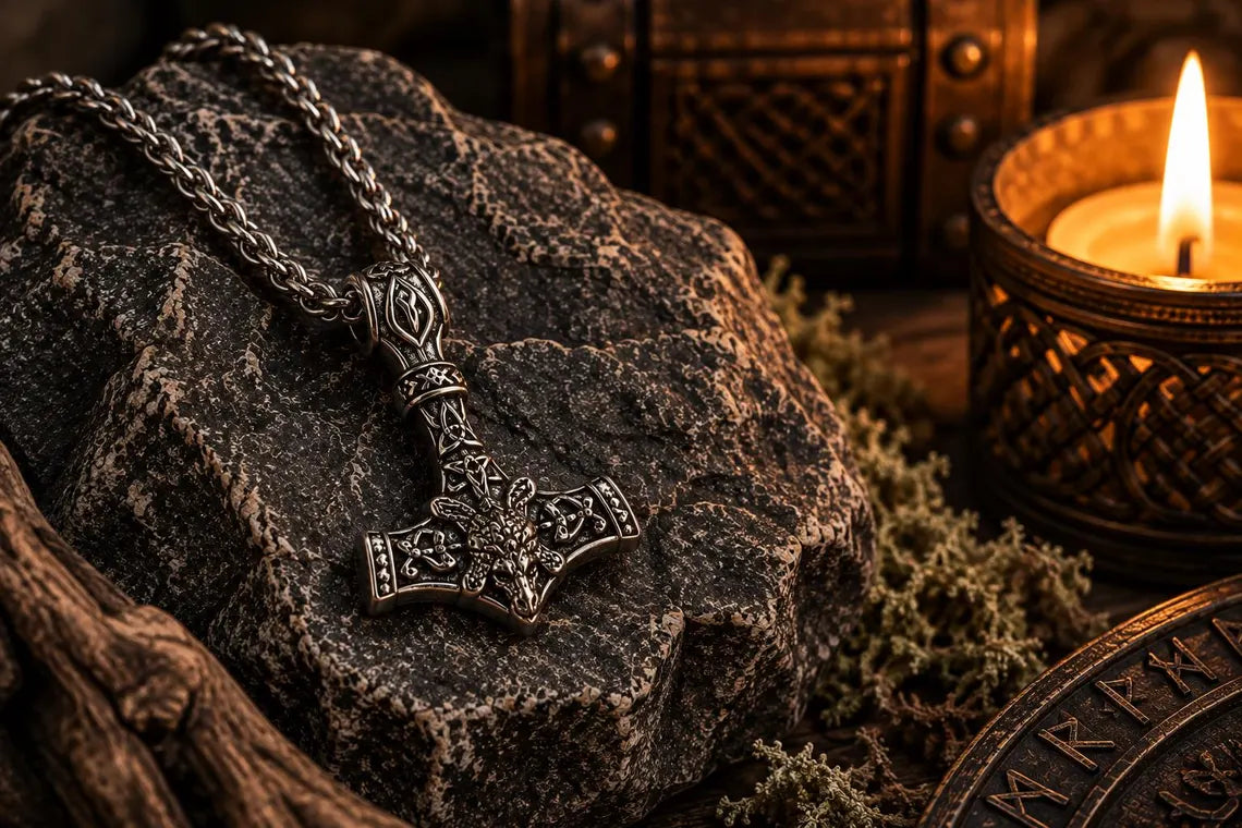 Mjolnir necklace