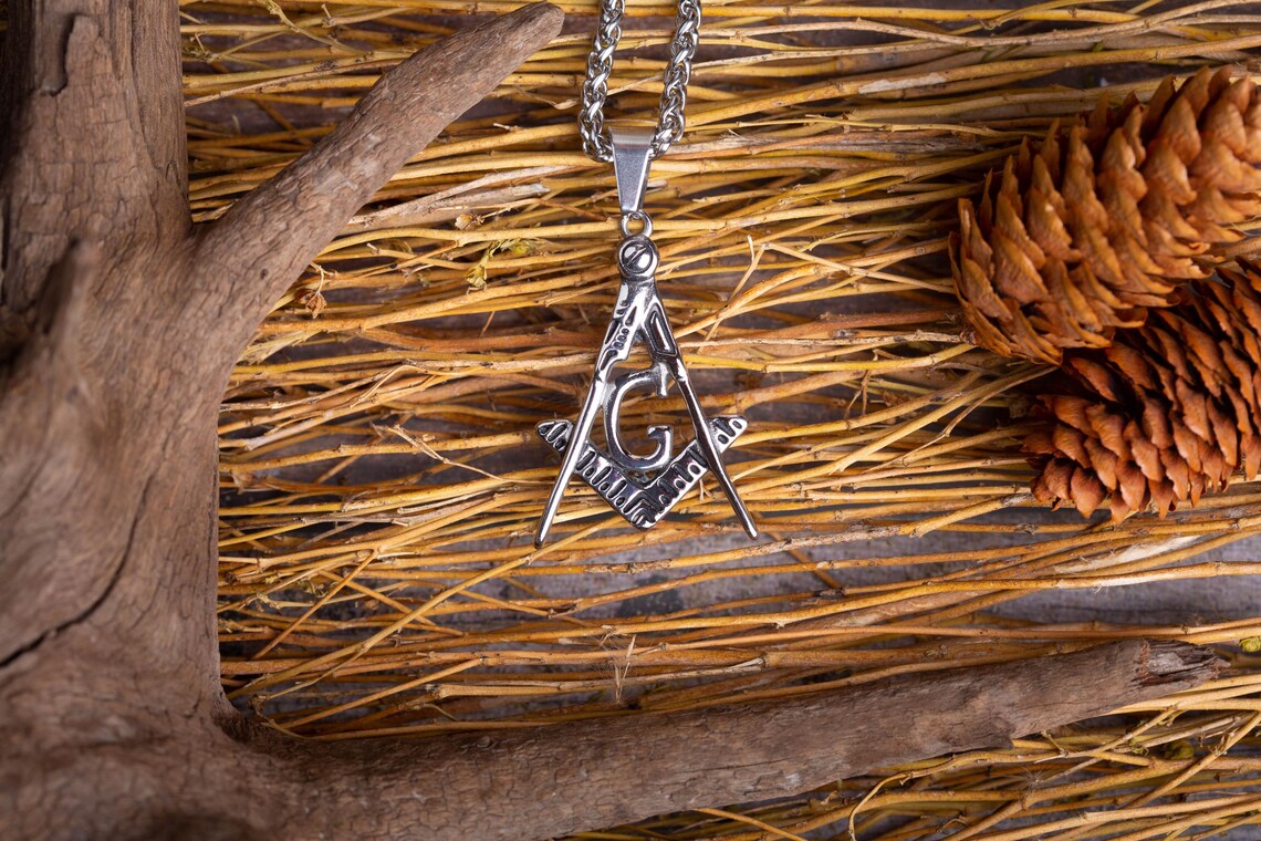Masonic Letter G Necklace