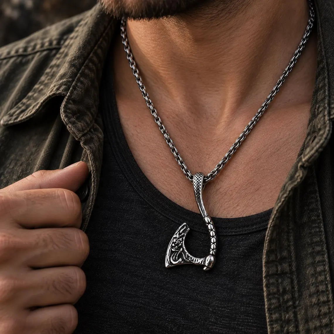Viking axe pendant