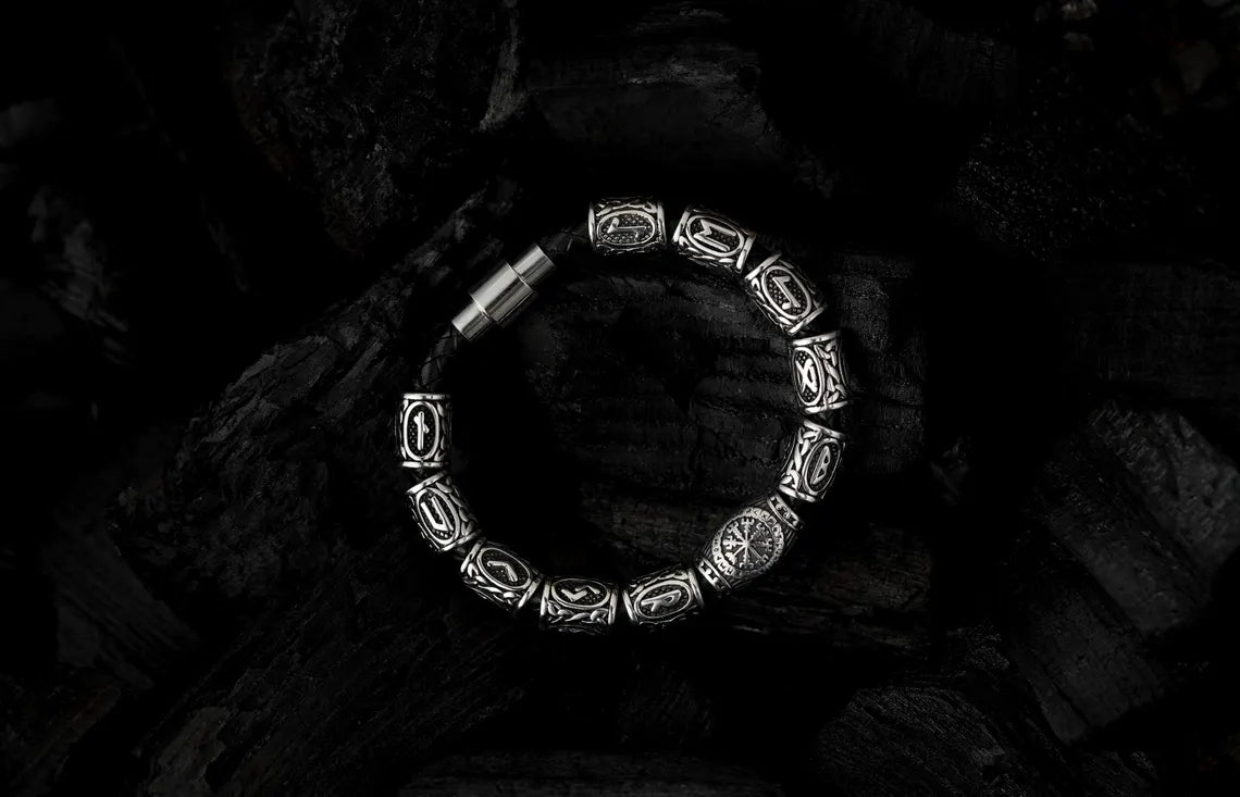 Scandinavian rune bracelet