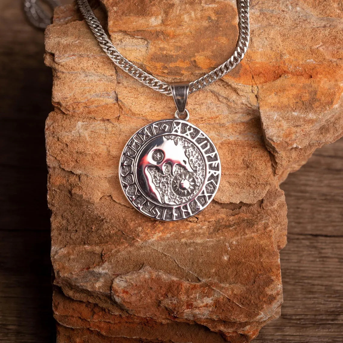 Viking Fenrir necklace