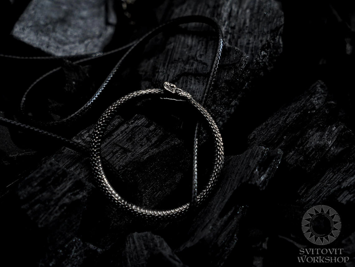 Viking Jormungand necklace