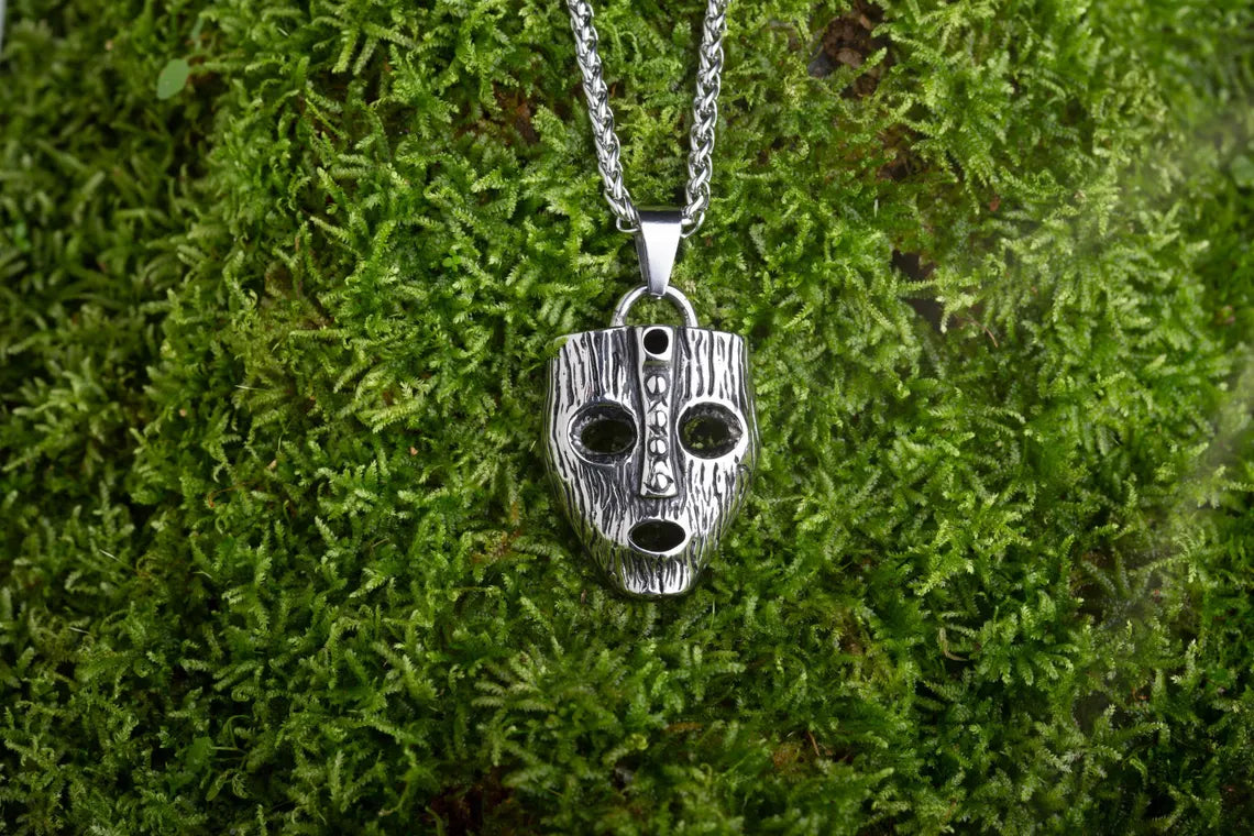 Tribal Mask Necklace