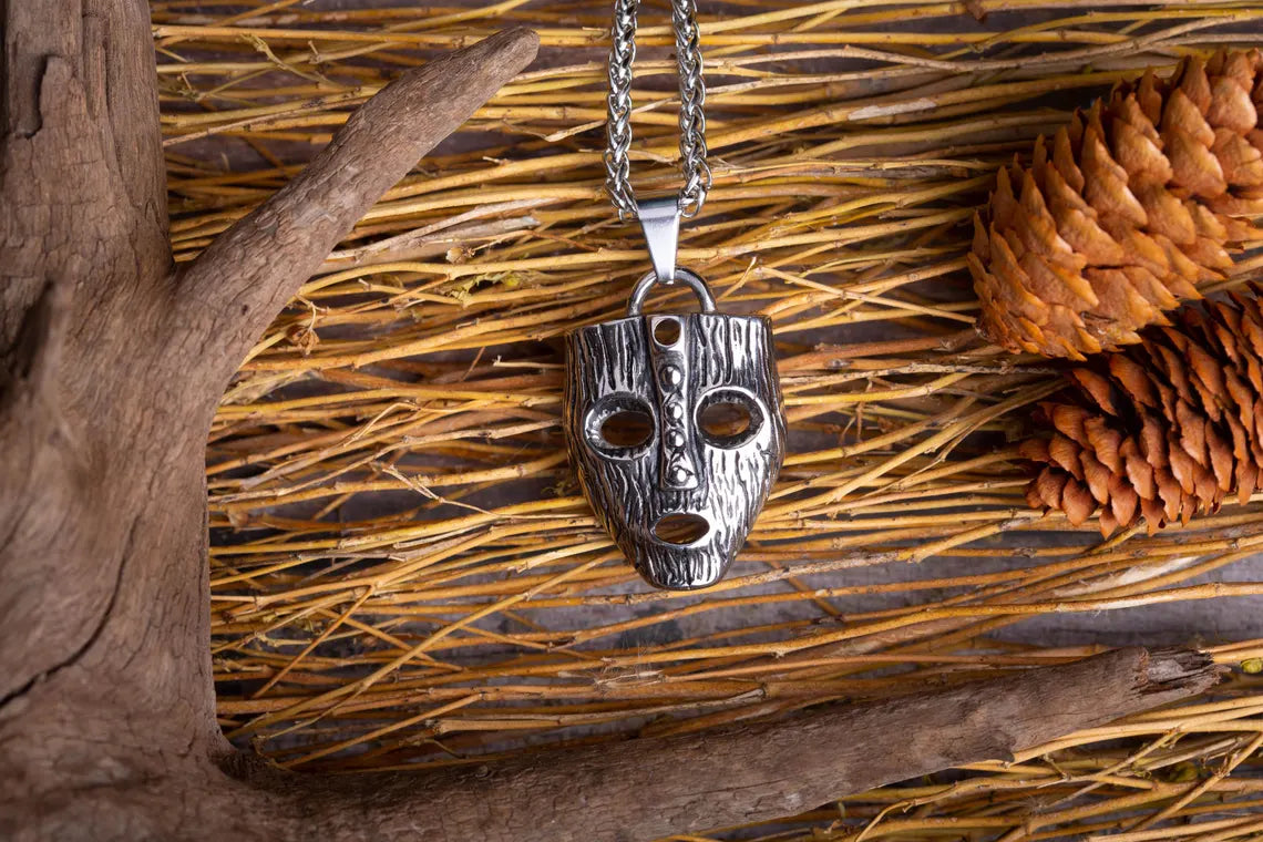 Tribal Mask Necklace