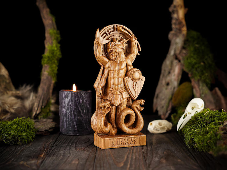 Abraxas Goetia Statue