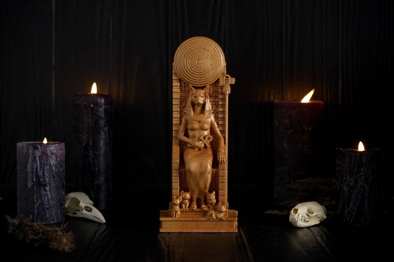 Bastet Egyptian statue