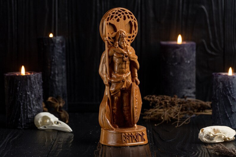 Baldur god statue