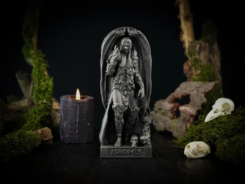 Black Asmodeus Statue