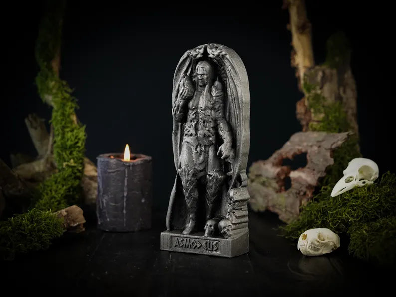 Black Asmodeus Statue