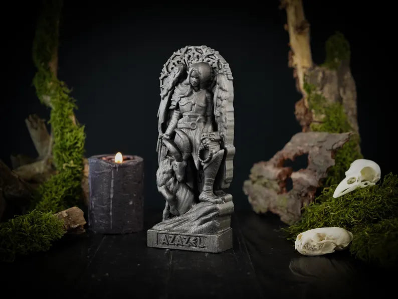 Black Azazel Statue