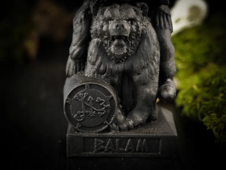 Black Balam Statue