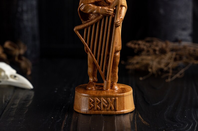 Bragi god statue