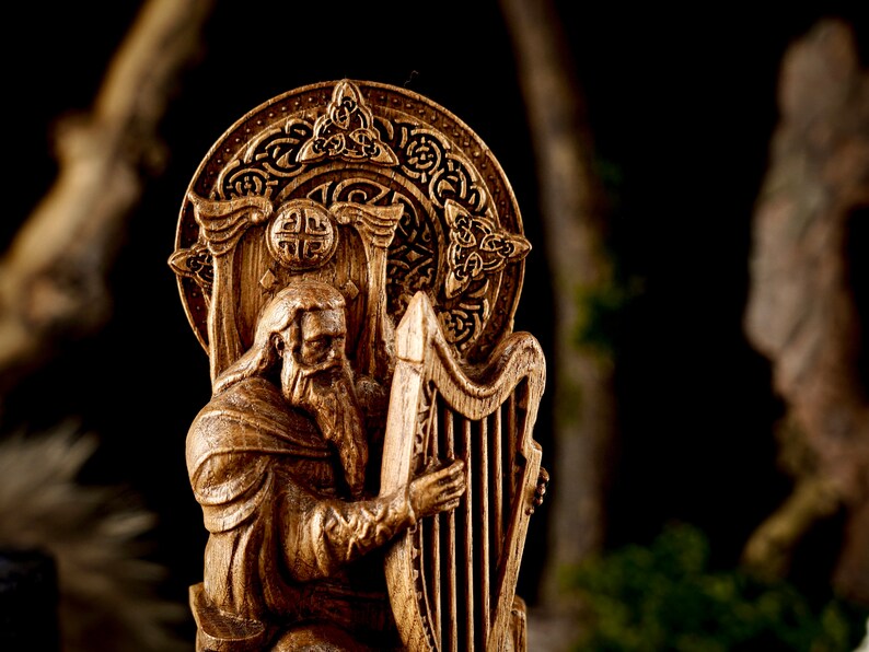 Bragi god statue