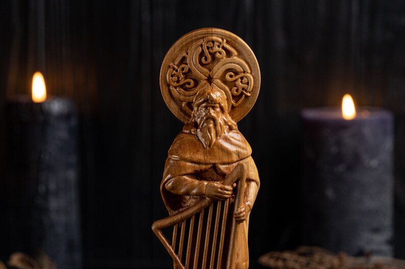 Bragi god statue