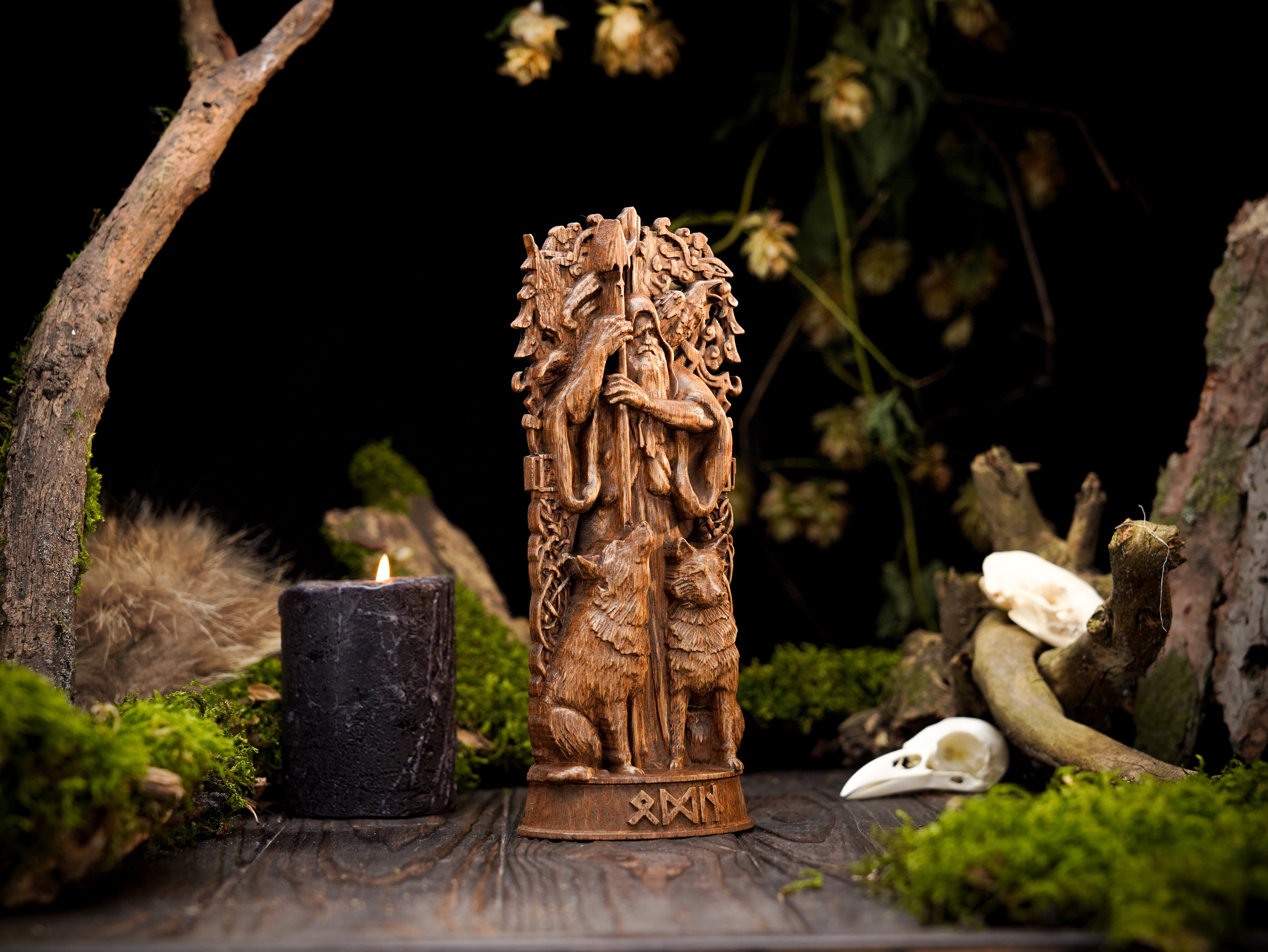 Allfather statue