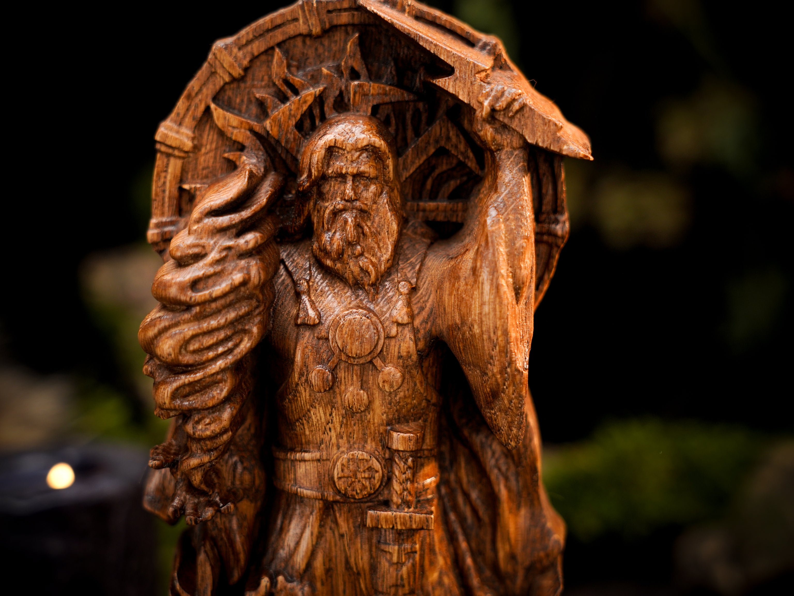Perun Predmet Perun statue, Slavic god Perun figurine – Valhallaworld