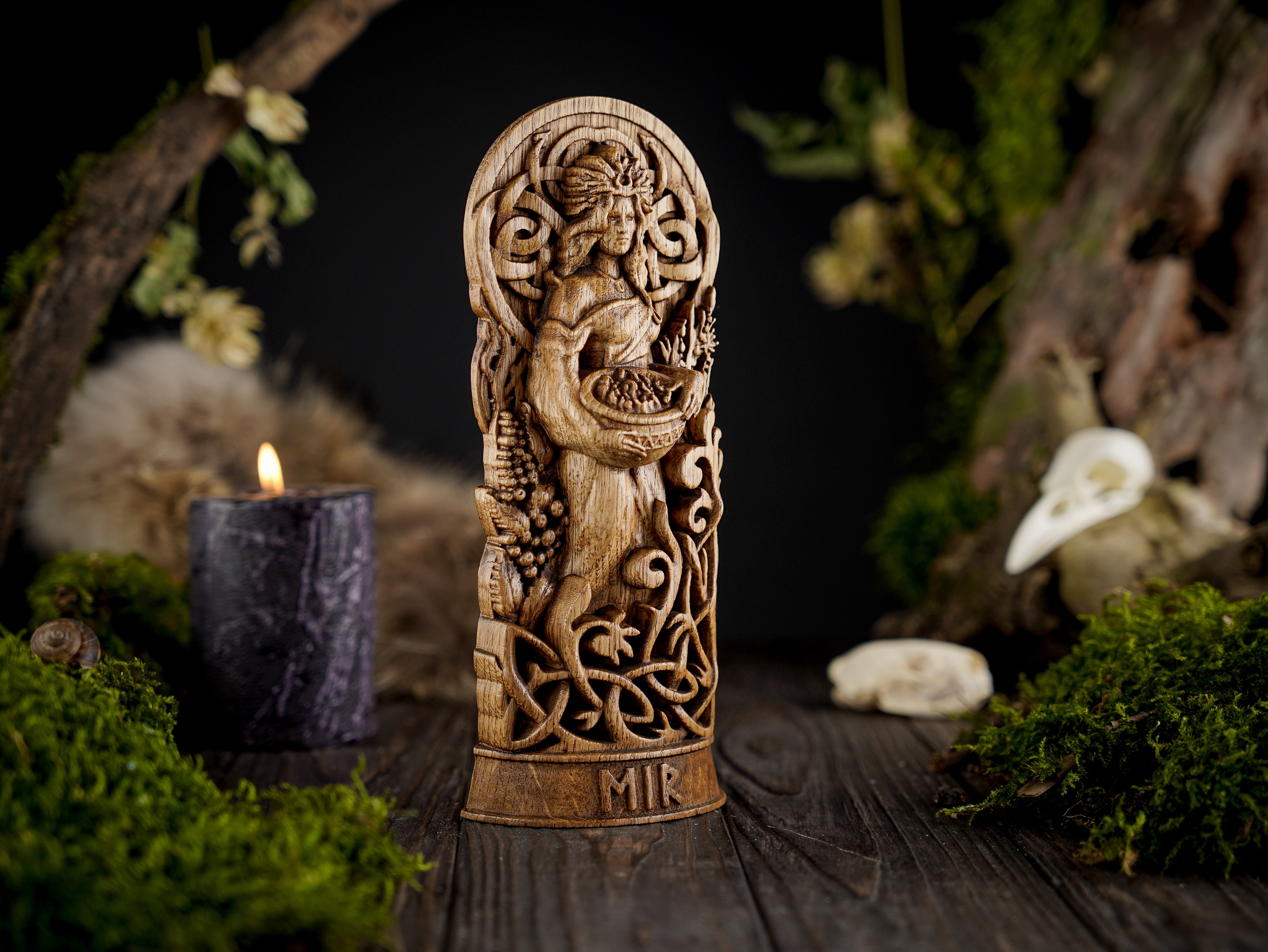 viking goddess statue