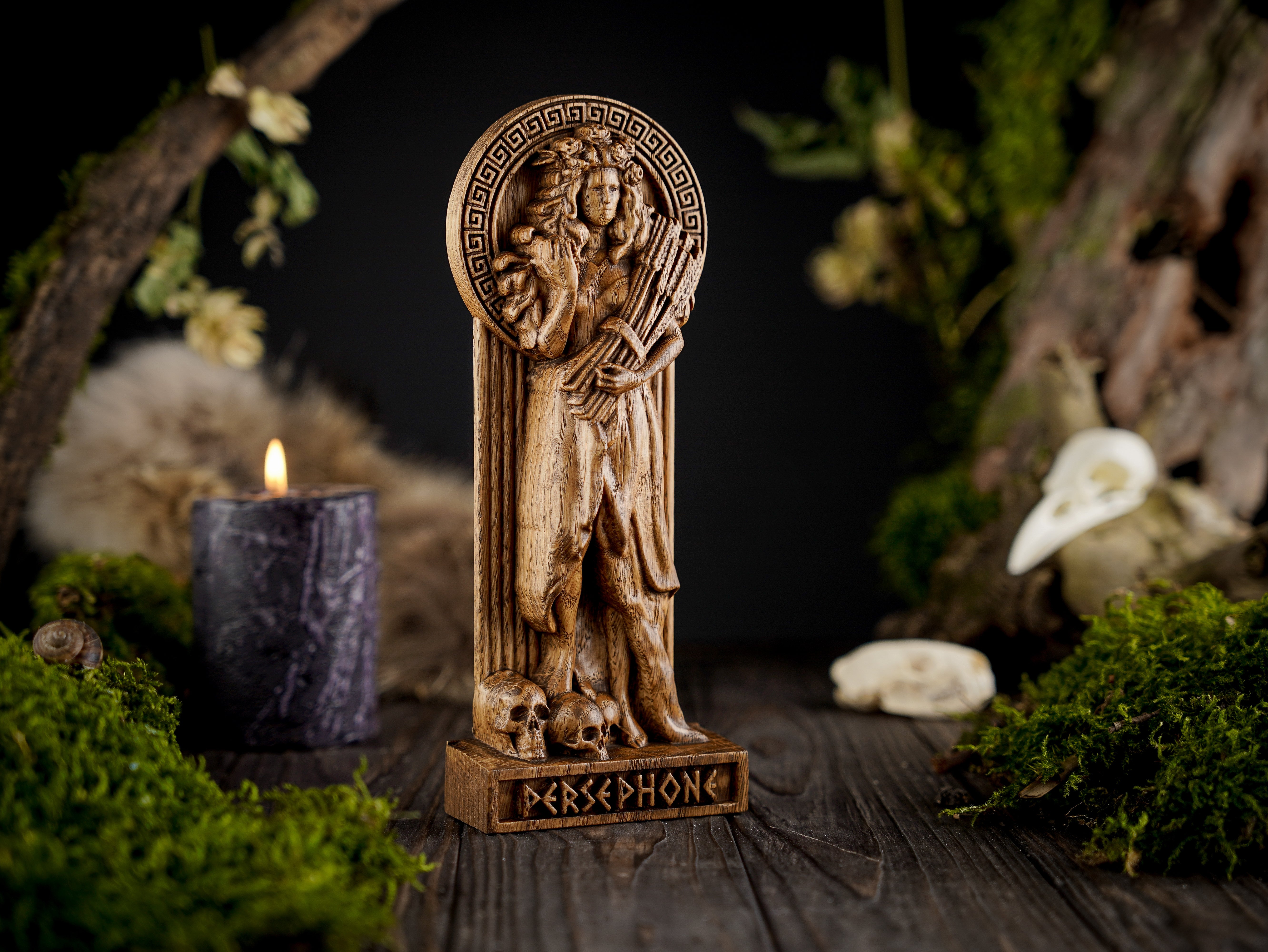 Pagan goddess statue