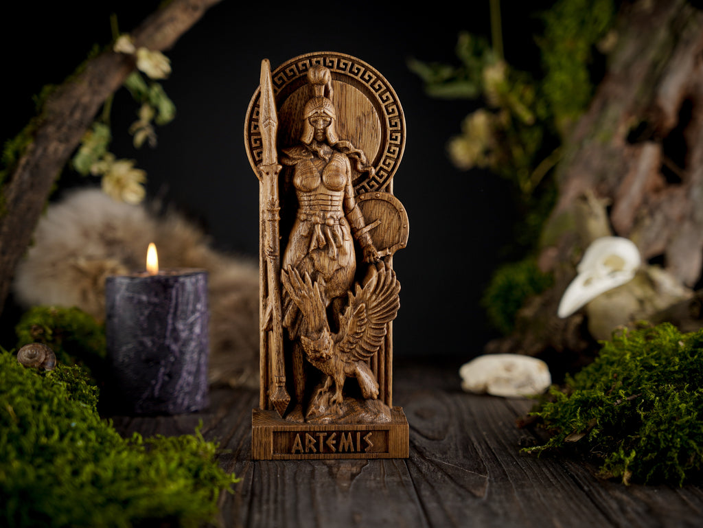 Artemis goddess statue