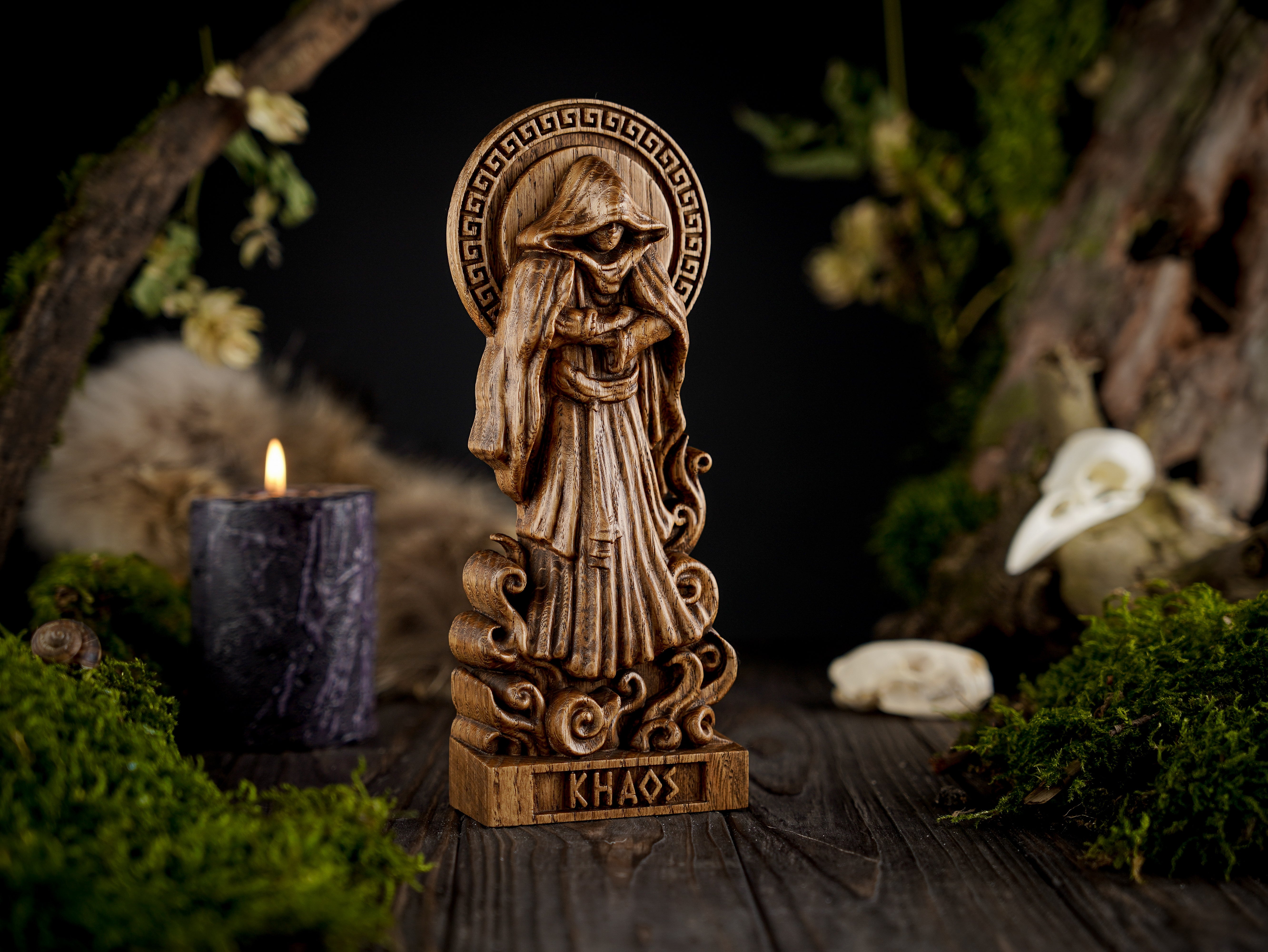 Greek pagan statue
