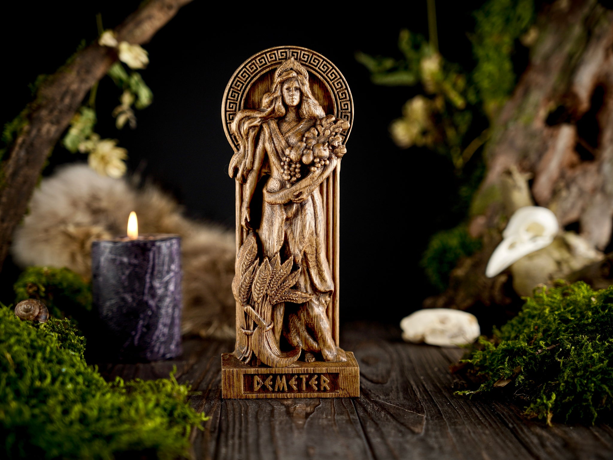 Demeter statue, Demeter goddess figurine