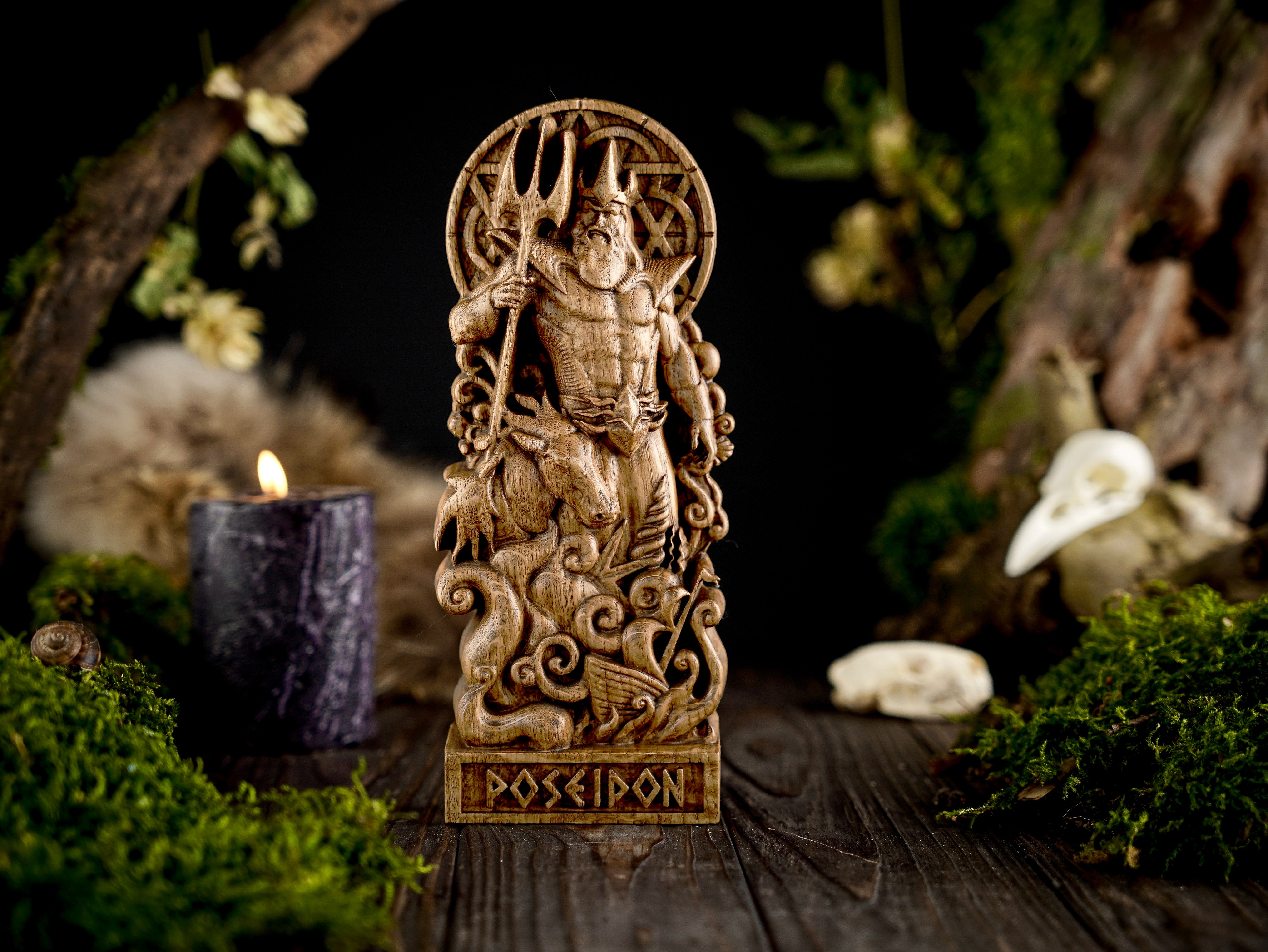 Poseidon statue